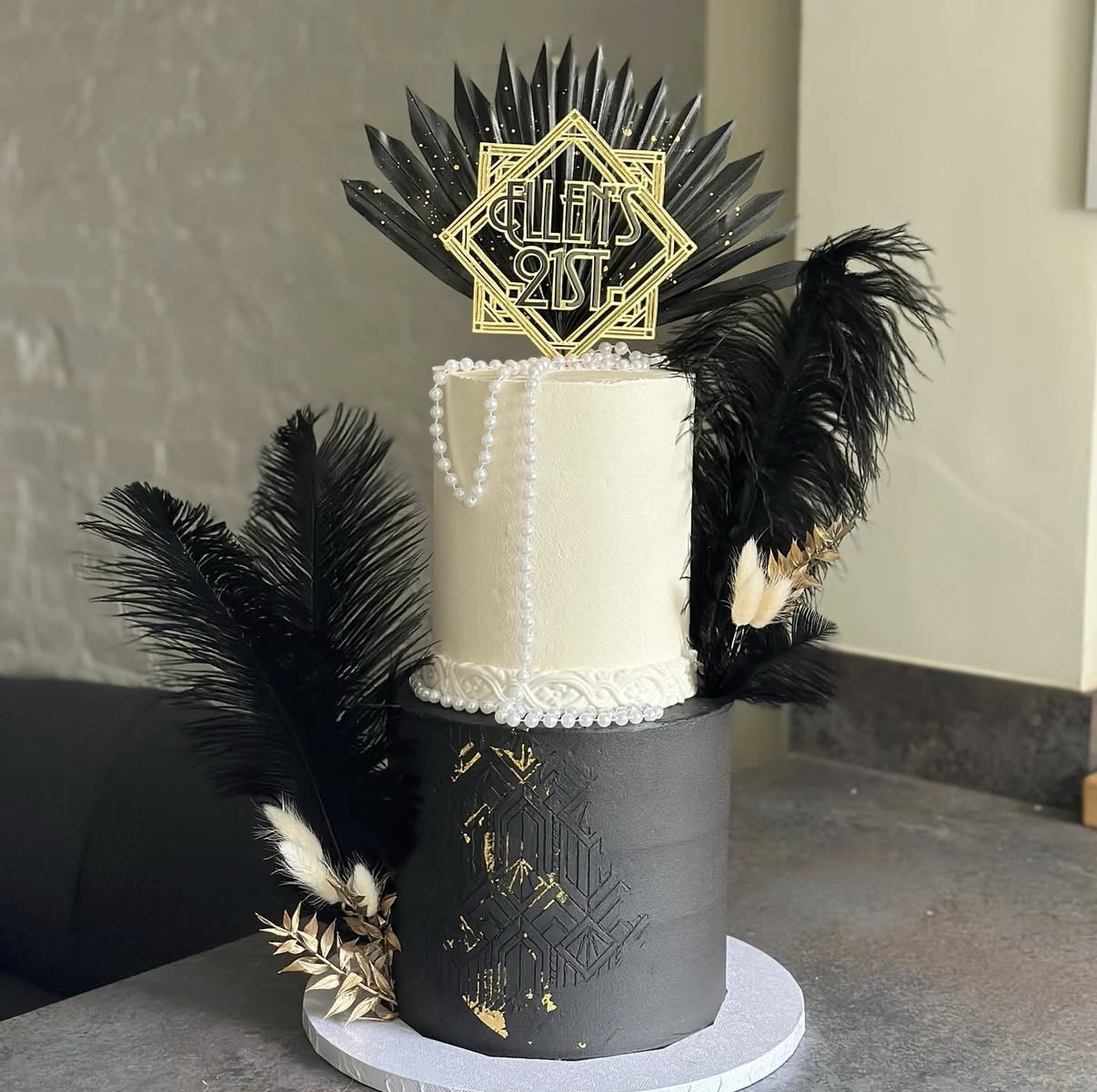 Birthday cake design 8